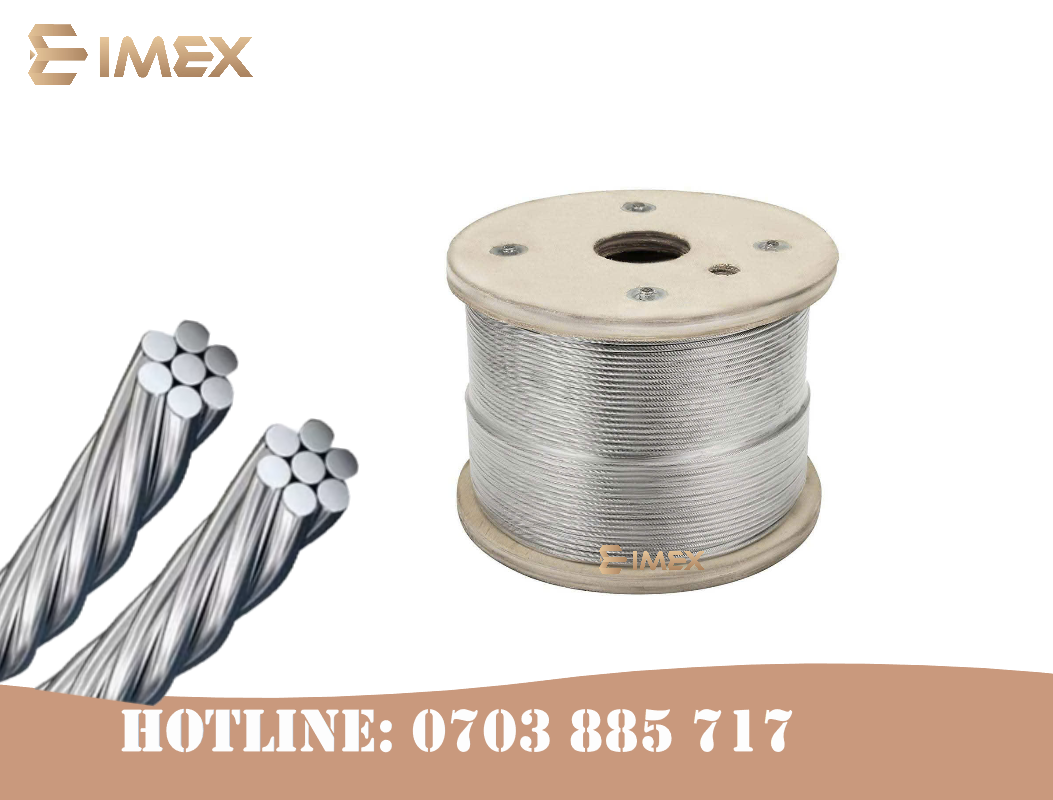 Cáp viễn thông 1x7 Ф8mm